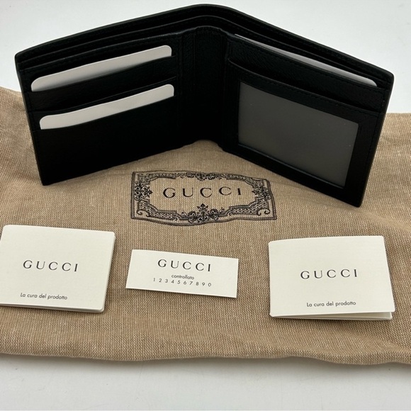 Men’s Gucci, Marmont bifold leather wallet made in Italy - Picture 5 of 8